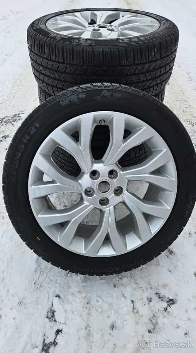 TOP ALU kola Land Rover 21" – 5×120, Continental 9