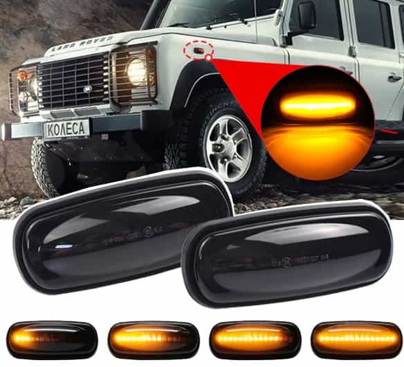 Smerovky LED pre Land Rover