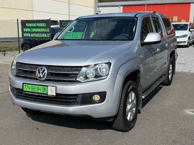 ►VW AMAROK 2,0 TDI 4x4 - TOP STAV, TOP KM, TAŽNÉ ◄