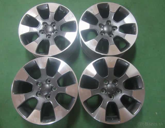 R18 hliníkové disky JEEP WRANGLER rozteč 5x127 ET44,45