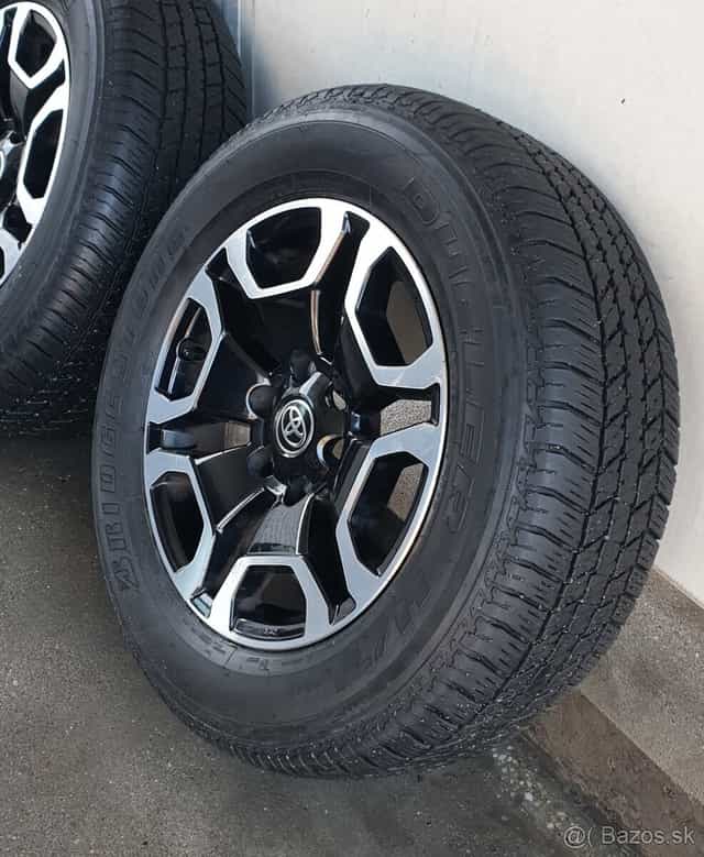 Sada kolies TOYOTA HILUX s pneu 265 60 r18