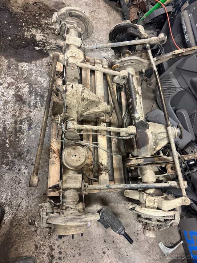 Predám nápravy Nissan Patrol y61 2.8td