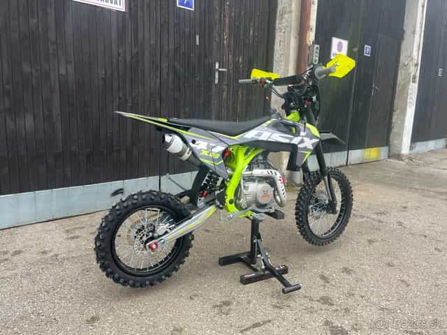 Pitbike asix xb47 125cm3 17/14 el starter 2 roky zaru.ka