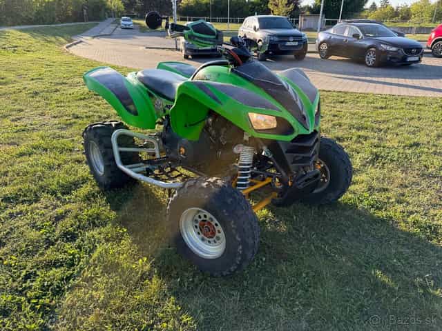 Kawasaki Kfx 700 biele ŠPZ