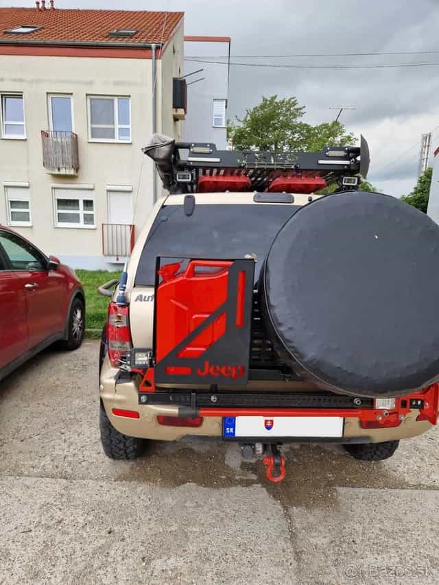 Offroad - držák kanystru CAD/DXF/STL