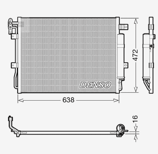 Nový výměník klimy Denso Range Rover