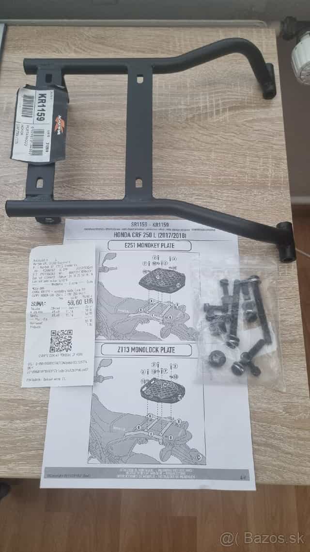 Nosič Kappa KR 1159 Honda CRF 250L