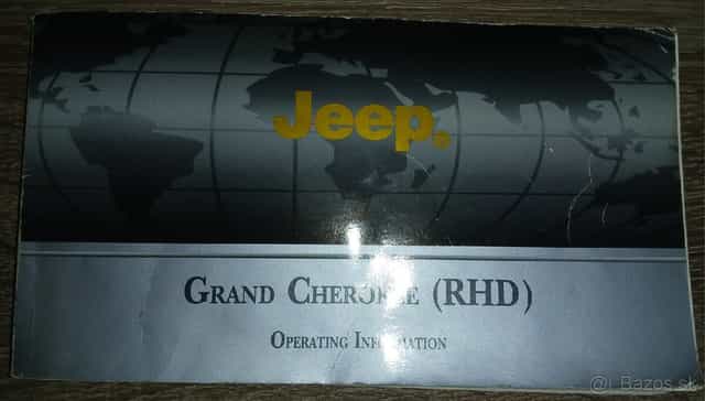 Jeep Cherokee XJ - manuál
