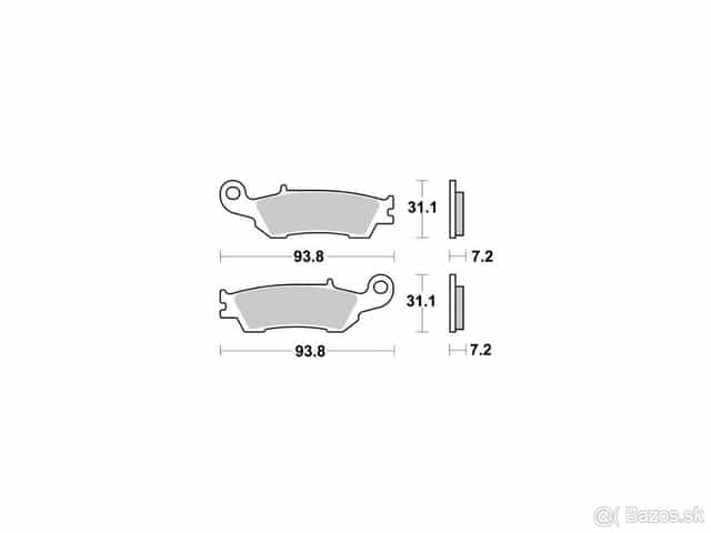 Brzdové platničky Yamaha YZ/YZF predné
