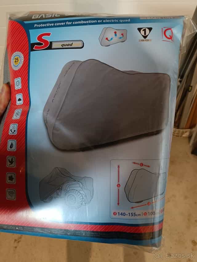 Plachta na štvorkolku