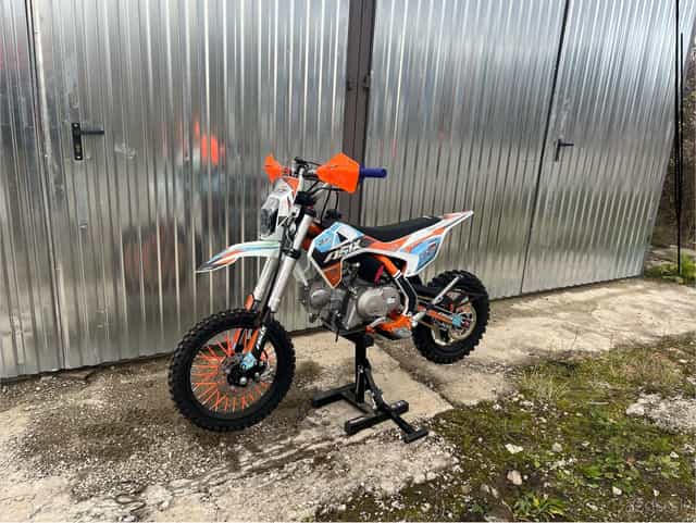 Pitbike asix xb27 125cm3 14/12 el start + zaruka