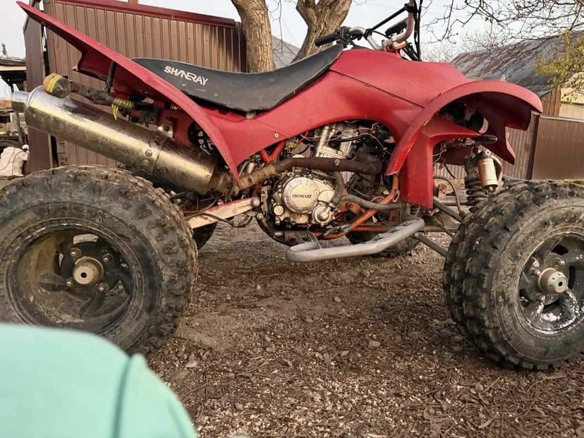 Vând atv shineray 250  alezat la 300 cc