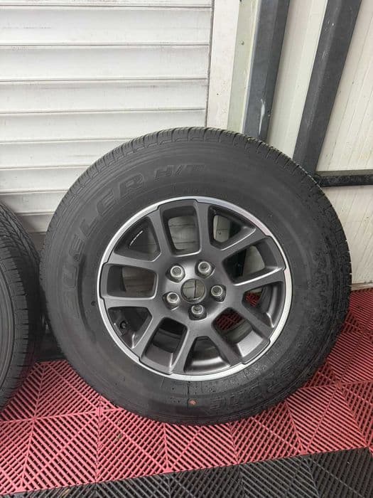 5xJante 18 ORIGINALE JEEP Wrangler Rubicon Gladiator 255/70/18 Sahara