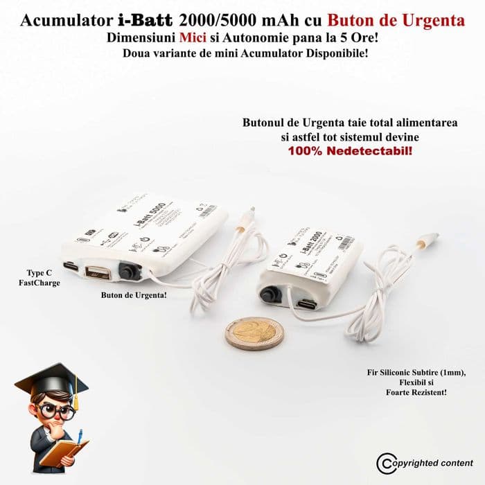 Casca de copiat cu Camera Video FARA Telefon/Router Copiat la BAC 2024