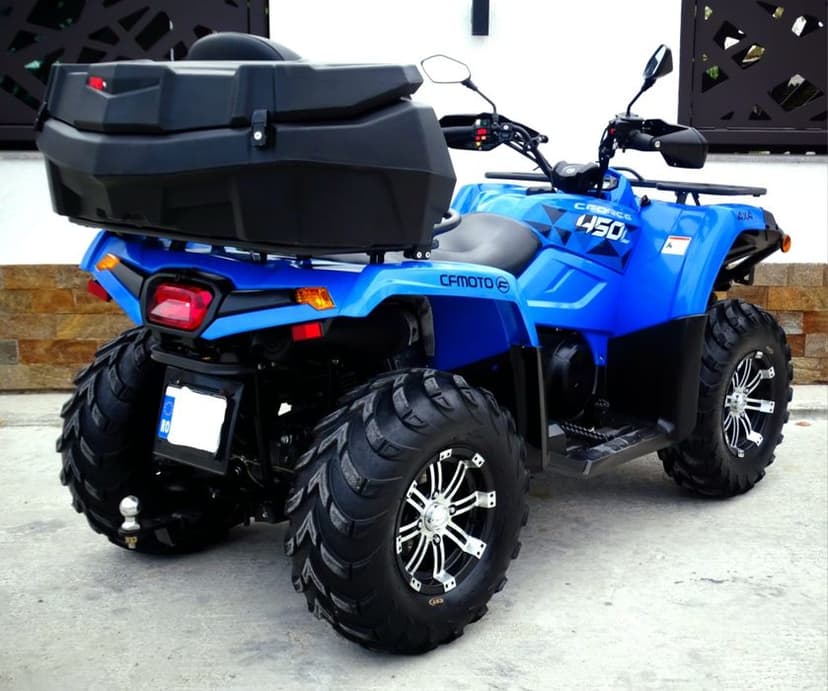 ATV ‼️CF MOTO‼️450 L ‼️2020‼️4X4‼️NR NEGRU‼️1300KM