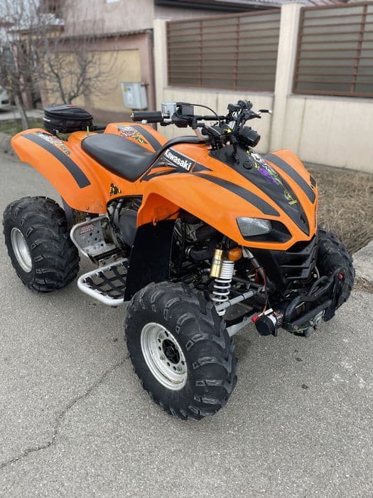 Atv,Quad Kawasaki Kfx 700,Accesorizat,Intretinut
