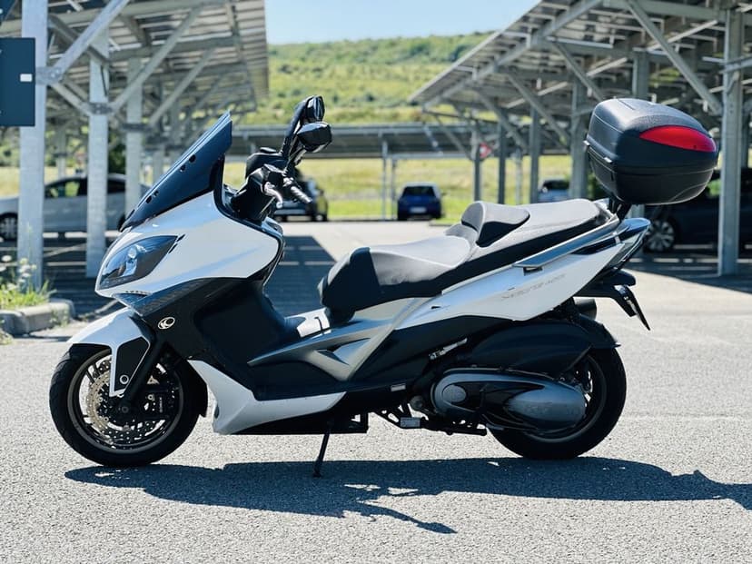 Kymco xciting 400i, inmatriculat RO, anvelopa spate noua, topcase