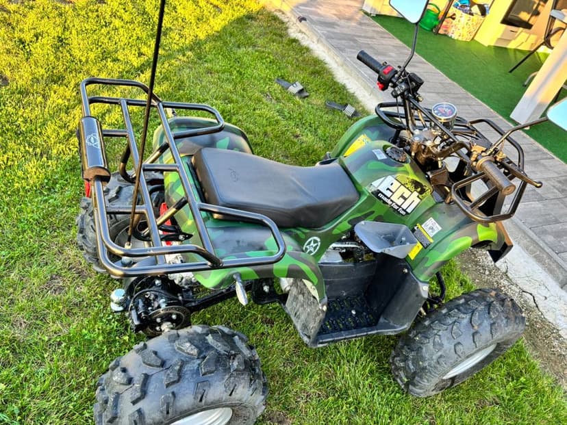 ATV 125cc Hecht Army 56126 – ca nou, folosit doar 10 ore