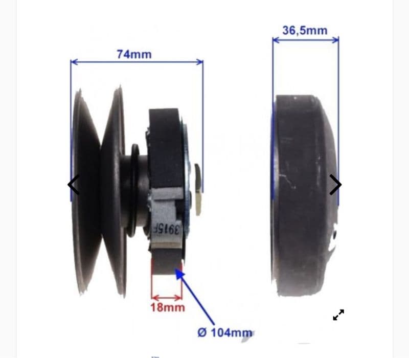 Ambreaj scuter piaggio zip