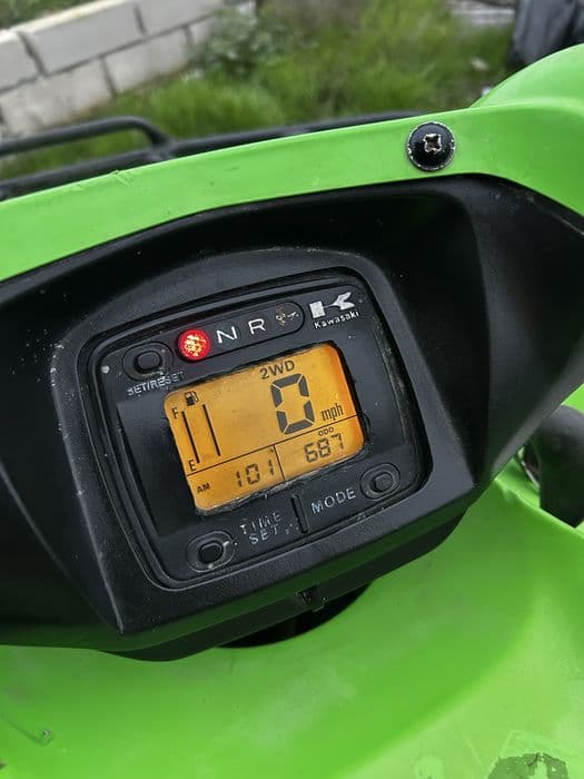 Vand/schimb Kawasaki brute force 650