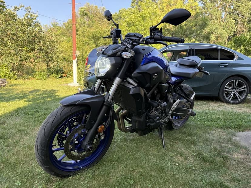 Yamaha MT07 2017 ABS Limitata A2  (nu honda, kawasaki , ktm , suzuki)