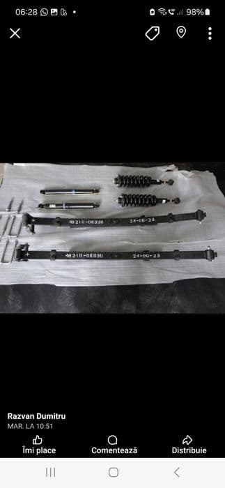 Oglinda Oglinzi Originale Toyota Hilux.  Bara fata. Spate. Stopuri