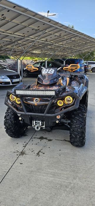 Atv can am outlander max 1000r 4x4 visko-lock