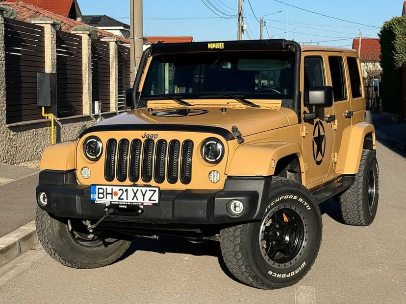 Jeep Wrangler JK 2013-Motor 2.8 Diesel 200 CP - Automat -Editie Sahara