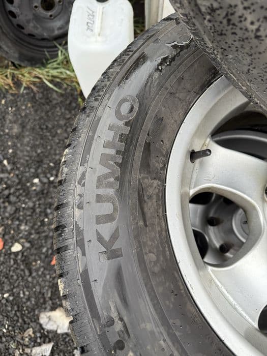 Set roti Jante Toyota Land cruiser Cauciucuri iarna 265 65 17 kumho