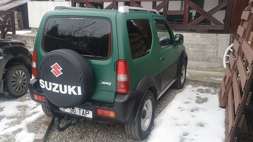Suzuki Jimny 4x4 cu reductor la maneta