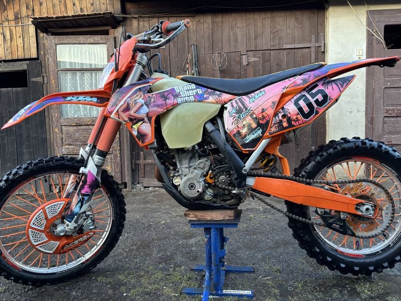 Ktm exc-f 250 2016 sau schimb cu atv