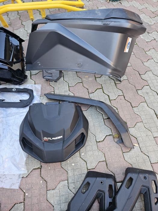 Piese Can Am Outlander bullbar aripa carena beadlock handguardportbaga