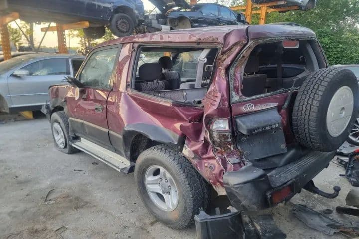 Planetara stanga dreapta carenaj amortizor telescop  usa stanga dreapta Toyota Land Cruiser Prado, J90, an 1998 motor 3.0 d dezmembrez