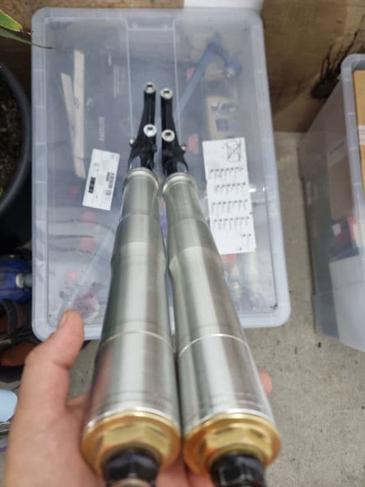 Telescoape fata honda cbr1000rr 2006, filtre aer si undertail