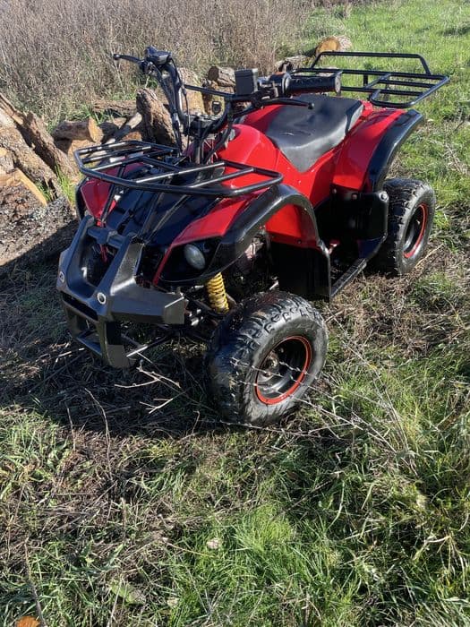 Atv 125 cc  merge foarte bine