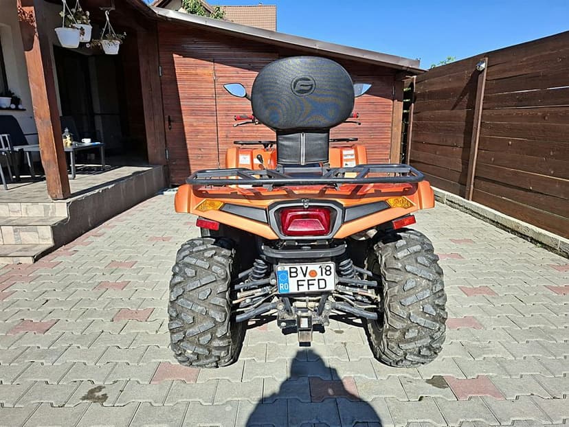 CF Moto 450L 4x4 din 2020 Numere NEGRE