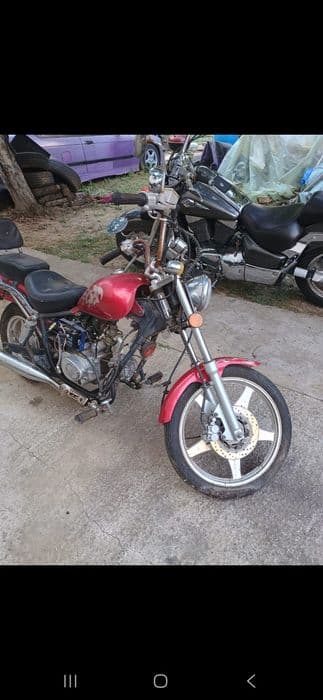 Vând motor chopper/ scuter retro  49 cm