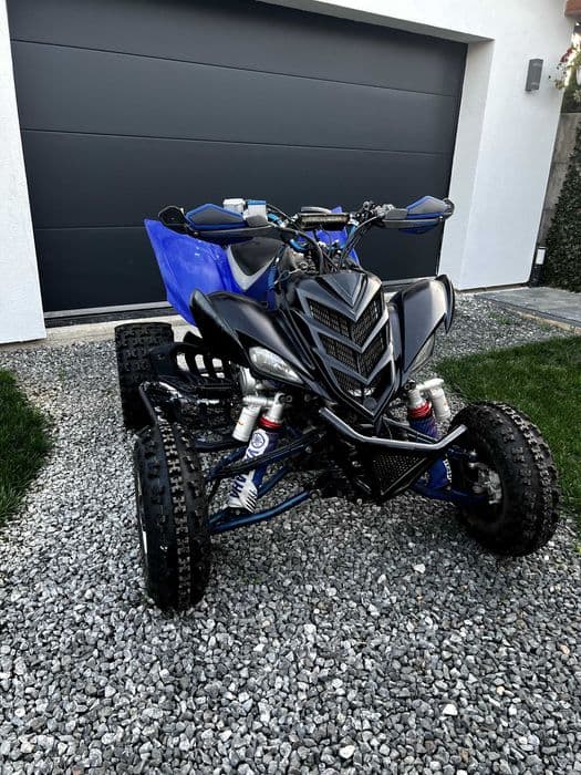 Yamaha Raptor 700 2010 • Evacuare dubla Monsterpipe • Multe accesorii