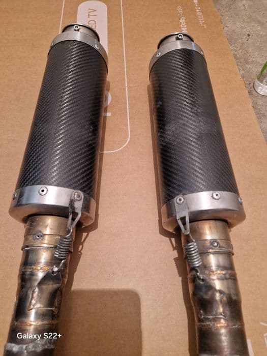 Evacuare MIVV CARBON GP  Yamaha r1 rn 12 + filtru aer sport K&N