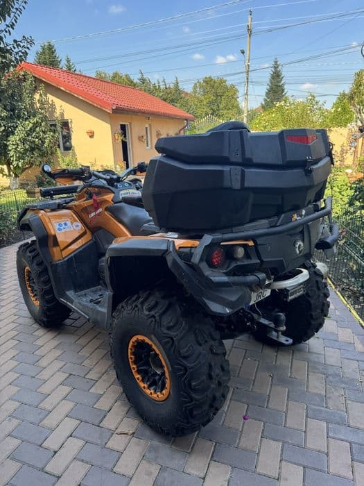 CanAm Outlander 1000 XT-P Max Limited 2016 inmatriculat nr negru