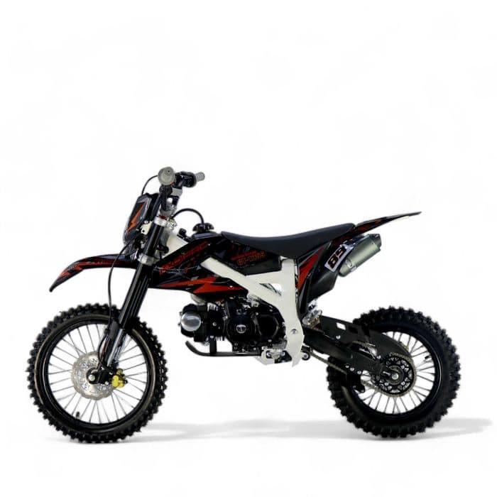 Moto Cross Dirt Bike 125cc pentru Adulti Roti 17 cu 14 Pornire Buton