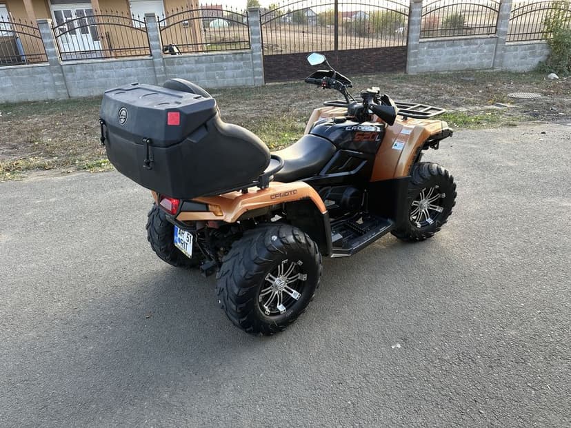 ATV CF Moto 520 L - 2021 - Inmatriculat, 5000km, fiscal pe loc