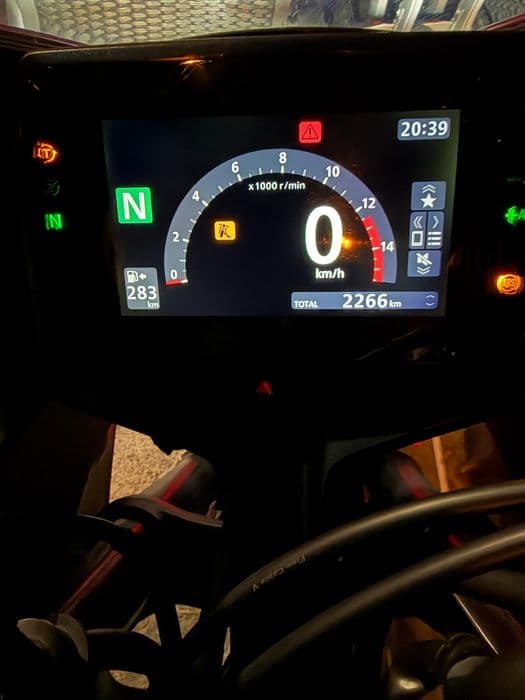 Honda cbr650r  2025 garantie