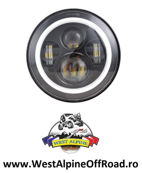 Faruri LED ANGEL EYES Nissan PATROL Jeep Wrangler Suzuki SAMURAI - SET
