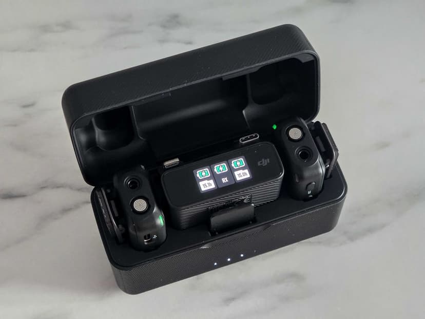 DJI Mic - Sistem Wireless Dual 2 TX + 1 RX + Carcasa Incarcare