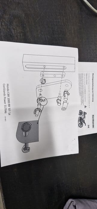 Placa adaptoare ConStands Honda CBR 1000RR