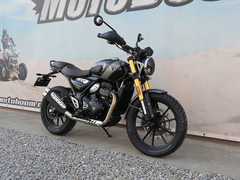 Oferta Motocicleta Scrambler 400 X 2025| Suport Triumph 300 Eur