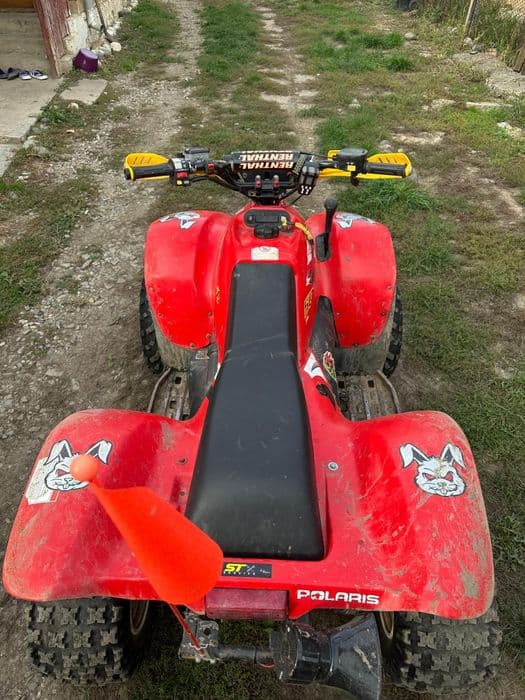 Vand atv polaris scrambler 500 4x4 sau schimb cu dubă