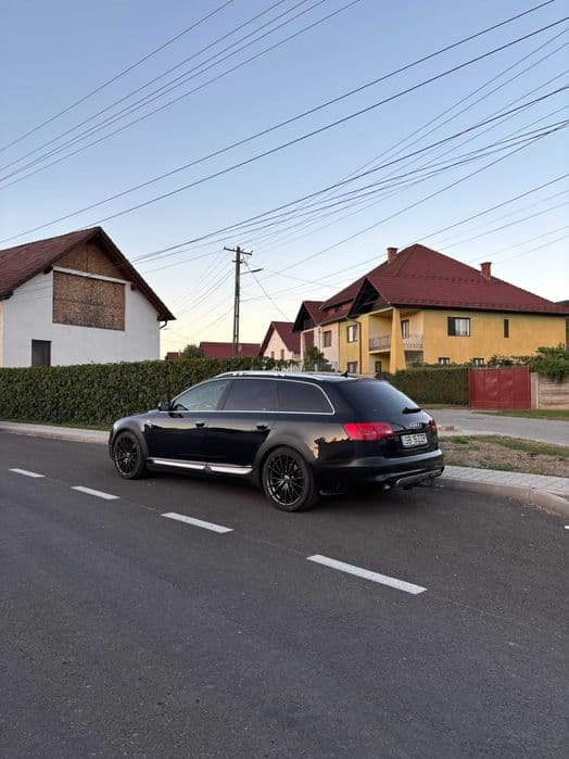 Audi A6 C6 Allroad – cutie manuală, interior Alcantara