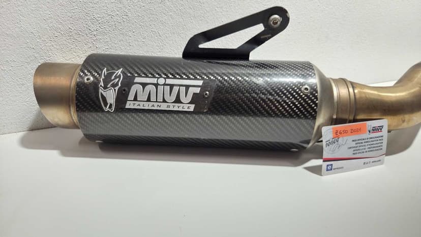 Toba evacuare Mivv GP Pro Carbon Kawasaki Z650 /Ninja 650 2017-2023